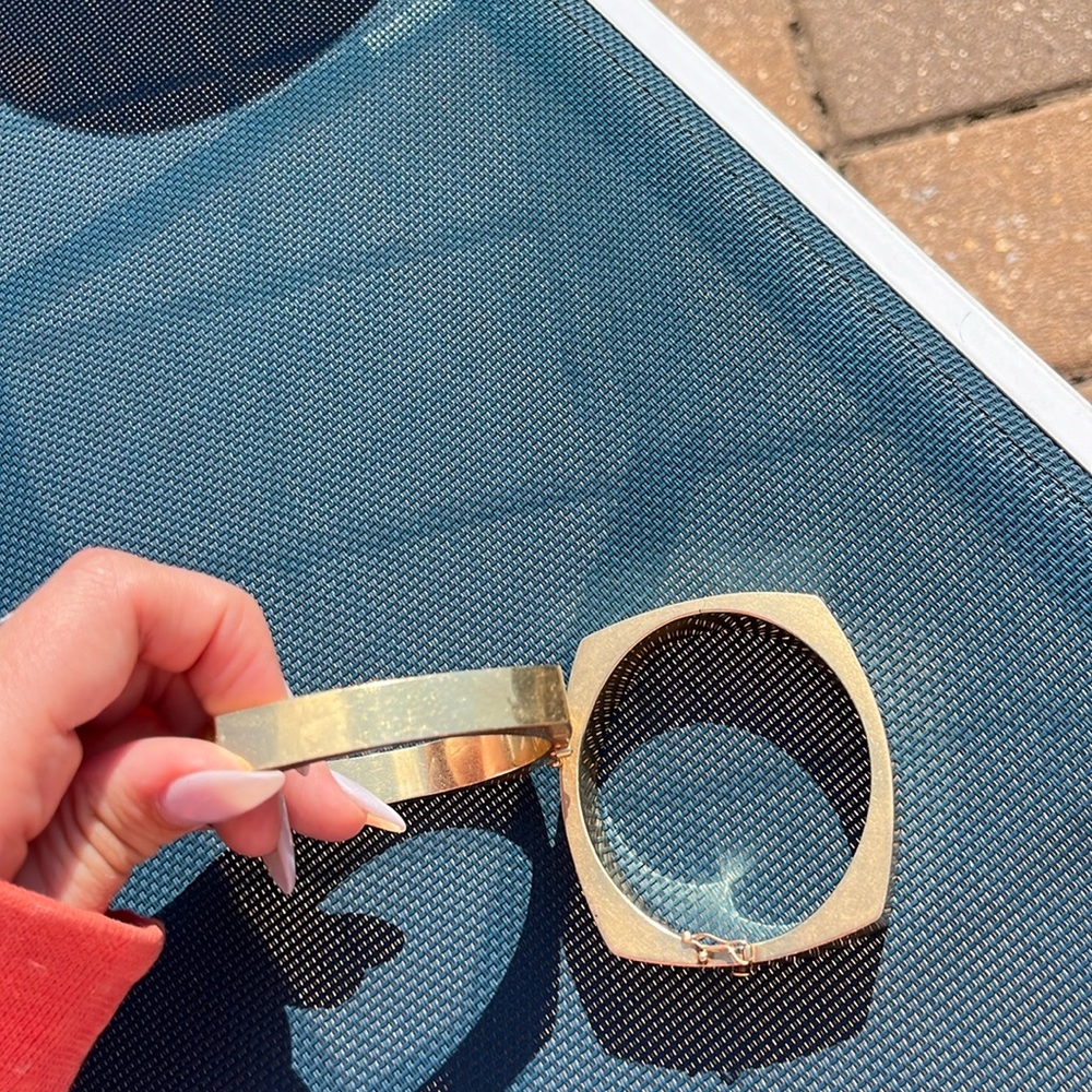 Vintage Gold Costume Bangles